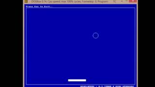 Bouncing Ball Game In C Programming (C Projects)