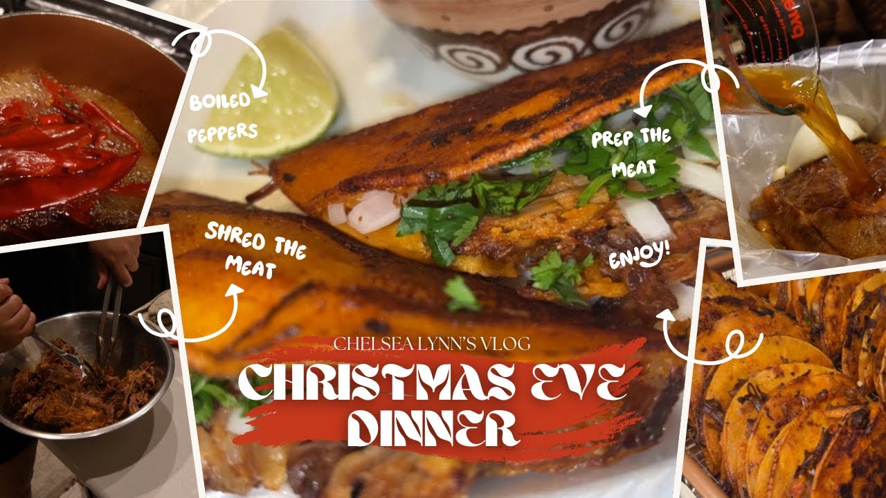 BIRRIA TACOS for CHRISTMAS EVE Dinner ♡ || COOK w/ Shell & I || VLOG 17 ♡