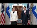 Secretary Marco Rubio meets with Finnish Foreign Minister Valtonen