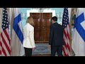 Secretary Marco Rubio meets with Finnish Foreign Minister Valtonen