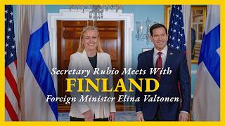 Secretary Rubio Meets with Finnish Foreign Minister Valtonen