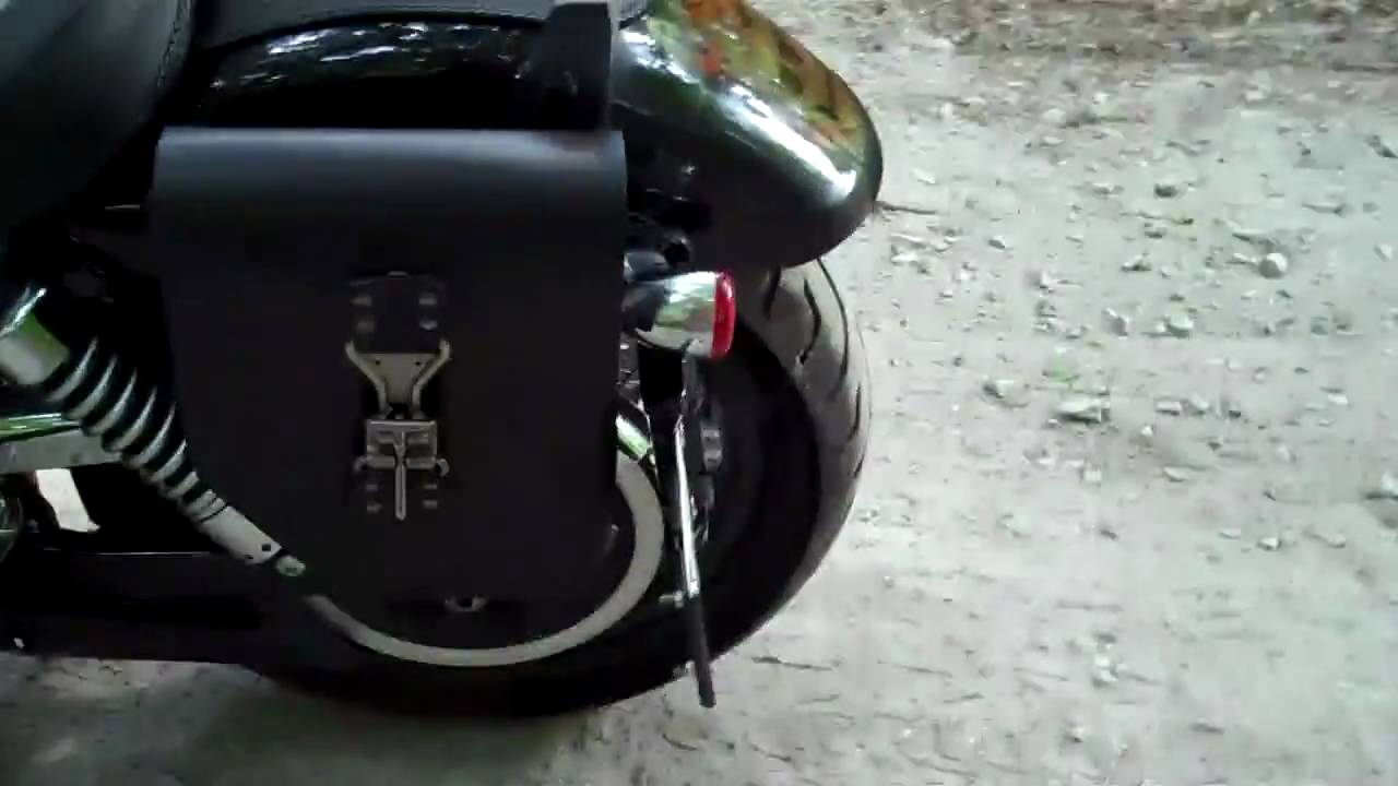 2010 Harley Wide Glide with Garage Leathers Big Dyna Bag