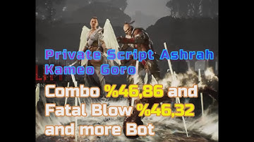 MK1 Ashrah and Kameo Goro Combo | MK1 Script Cronus Zen/MAX