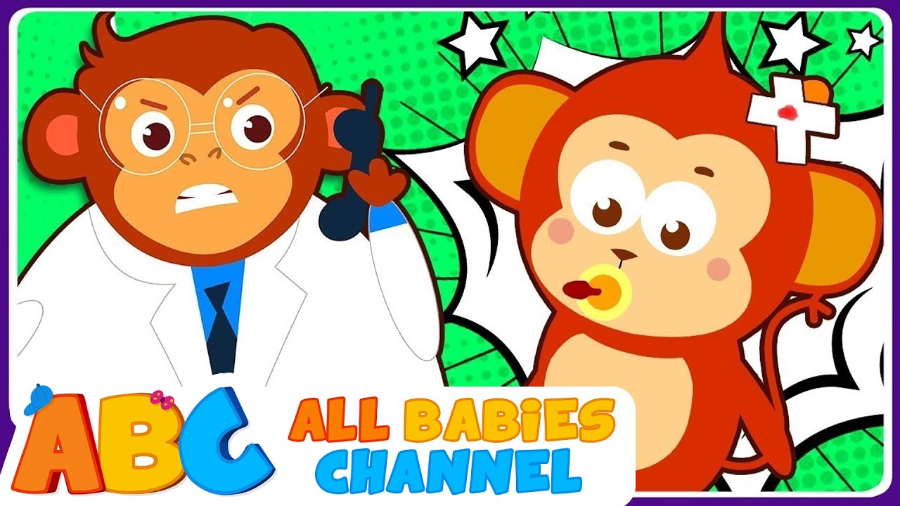 ⁣All Babies Channel | Five Little Monkeys Jumping On The Bed | Incy Wincy Spider | Nursery Rhymes