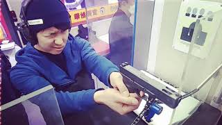 Actor Eruda With Glock17배우 이루다 권총 실탄사격