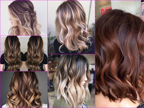 2018 Hottest Balayage Hair Color Ideas With Caramel, Blonde And Brown Highlights