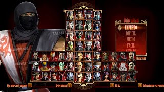 Mortal Kombat 9 - KLASSIC NINJA Kenshi Skin MOD DLC MK9 and more - Gameplay (1080p) - 60ᶠᵖˢ