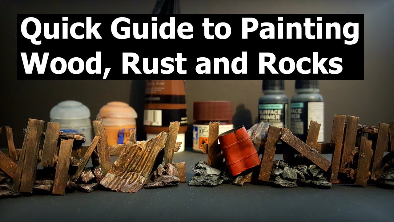 Painting Guide: Wooden terrain in one coat with The Army Painter Speed –  Modular Realms