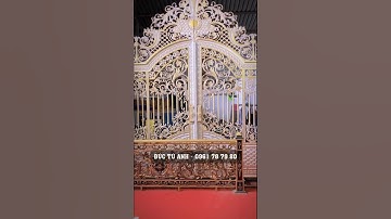 Lắp Đặt Cổng Nhôm Đúc Biệt Thự tại Bình Dương