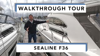 1999 Sealine F36  Amazing spacious flybridge cruiser with multiple upgrades and refitted throughout