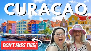 One Day In CURACAO | What To Do, See &amp; Eat In Willemstad | Carnival Mardi Gras Cruise Vlog