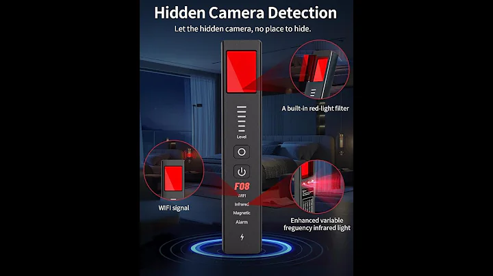 Hidden Camera Detectors Pro - Bug Detector, Spy Camera Finder, GPS Tracker Detector,SOS Alarm