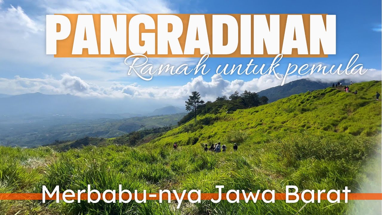 Viral tempat wisata yang sedang hits di Bandung, Pangradinan || Merbabunya Jawa barat