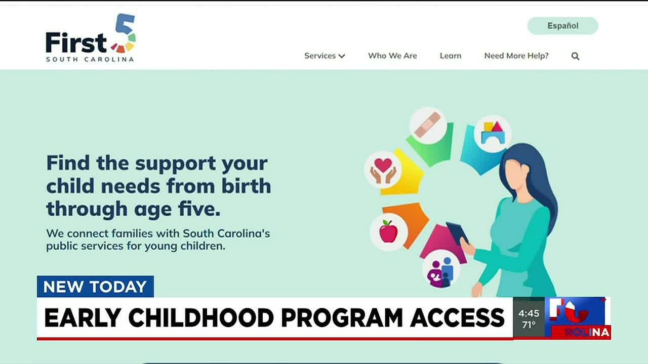 First Five SC Early childhood program access YouTube