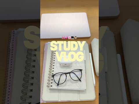 so lernt ihr stundenlang 💻🎀💕 #vlog #lernen #lerntipps #studyvlog #wien