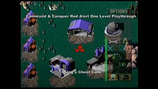 Command & Conquer: Red Alert (Nuke) Short Playthrough using a PS1 Cheat Code :D #Playstation #Sony