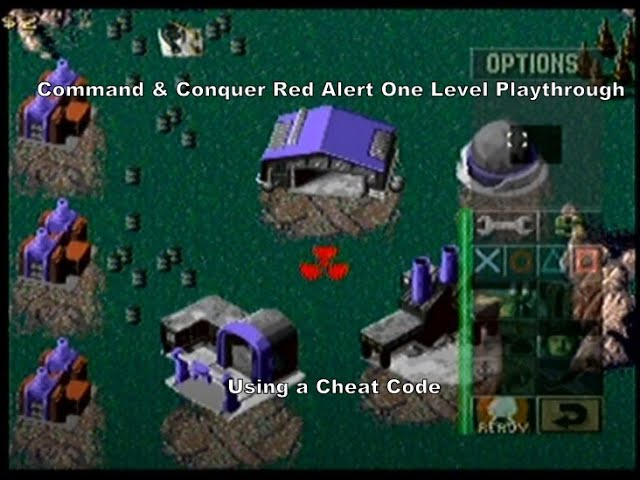 Command & Conquer Red Alert Soviets One Level using Ps1 Cheat Code :D YouTube