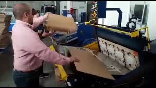 QH-PACK Manual Carton Box Creasing & Die Cutting Machine/Máquina troqueladora/آلة قطع القوالب