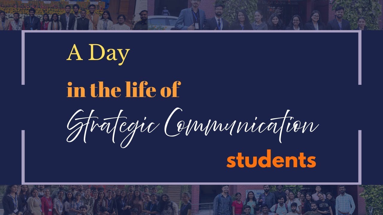 A day in the life of Strat Comm students in 