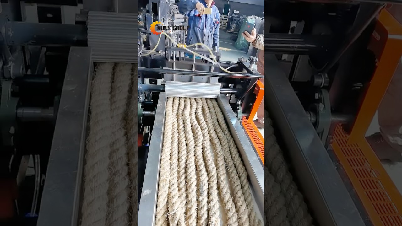 Hemp Rope Cutter - Fiber Waste Recycling 