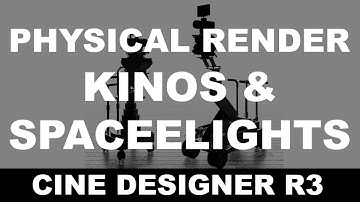 Kino & Spacelights Physical Render | Getting Started with Cine Designer R3 Part 07