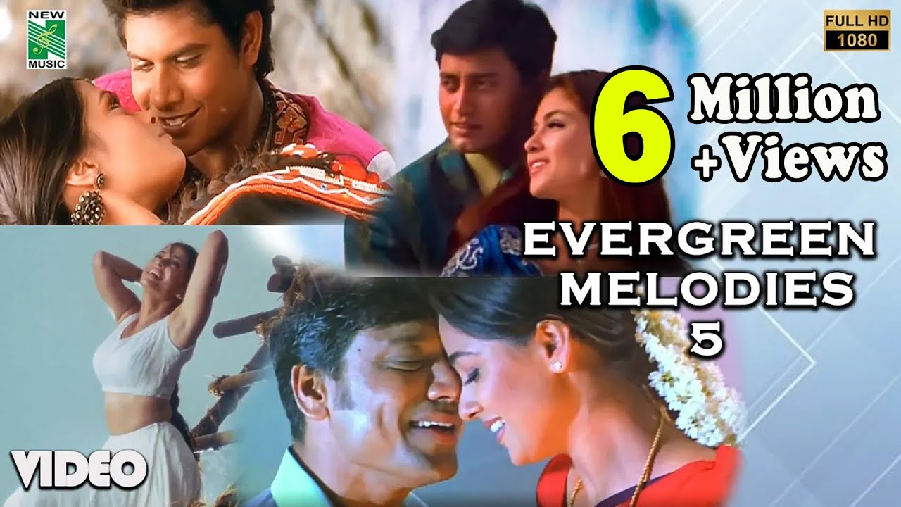 Evergreen Melodies 5  Full HD  Video Jukebox  ARRahman 