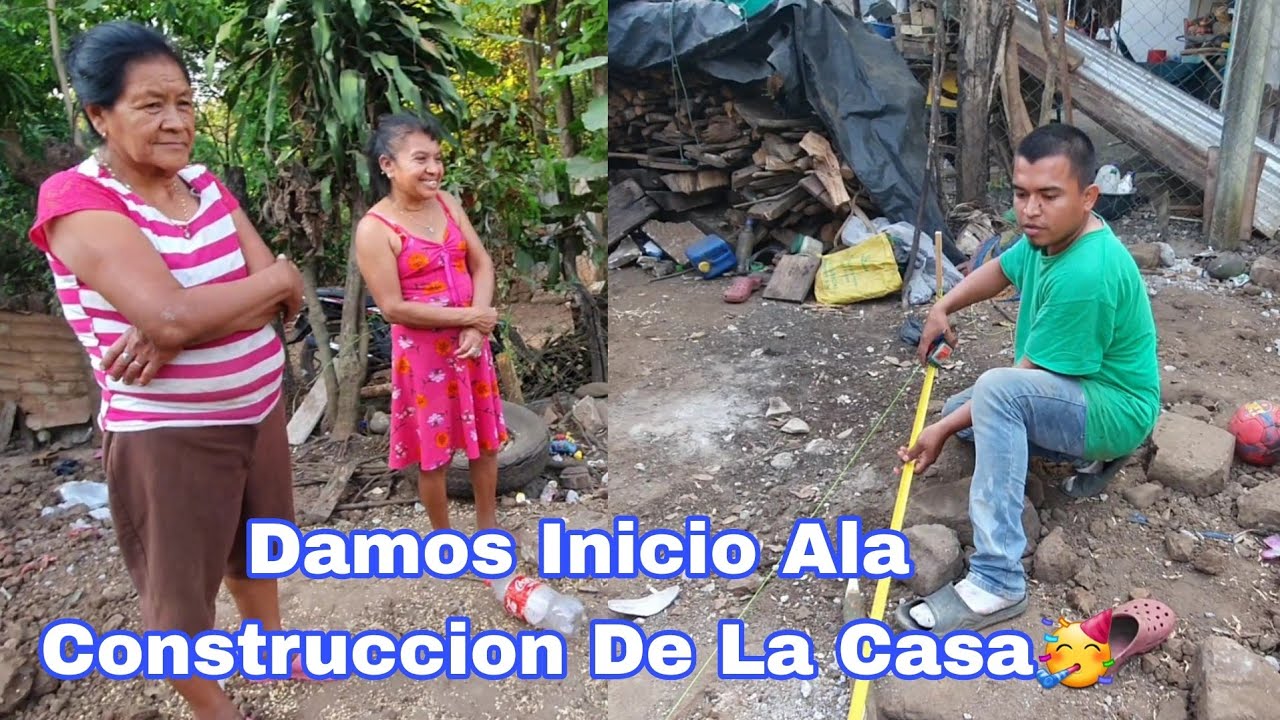 Tia ODI Emocionada Mira Como Será El Diseño De Su Casa‼️Empezamos a Trazar Para Las Paredes