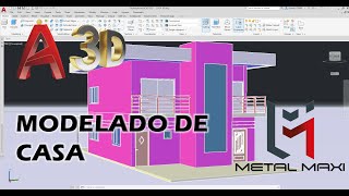 AUTOCAD 3D | MODELADO DE VIVIENDA PARTE 1 |  MUROS