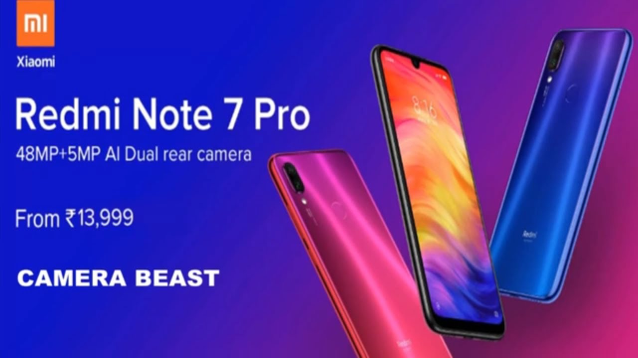 Xiaomi Redmi Note 7 Pro Specification, Price and Features #