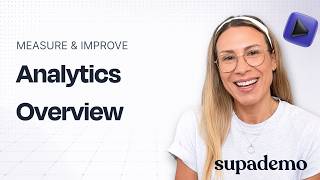 Analytics Overview - Supademo Academy | Lesson 17