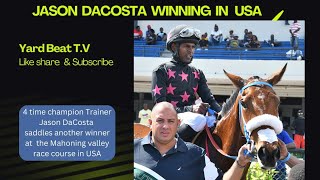 Jason DaCosta winning races at the Mahoning Valley Race course in the USA | YARD BEAT T.V 