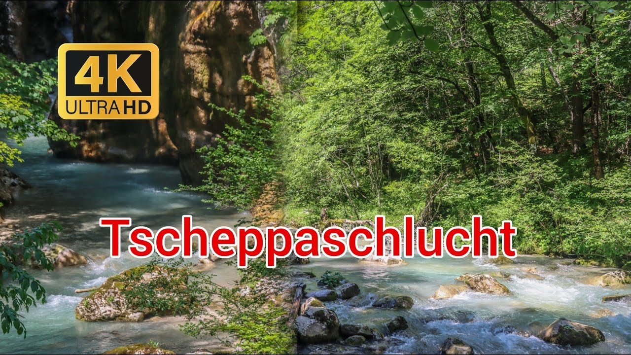 Ga mee op avontuur door de prachtige Tscheppaschlucht in Oostenrijk 🇦🇹 | 4K