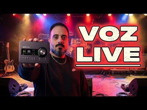 The equipment I use for live vocals 🎤