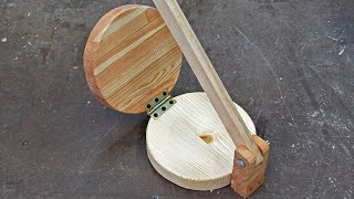 DIY Tortilla Press From Scrap Wood