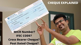 Information about a Cheque | How to write Cheque Correctly | What is MICR Code | What is IFSC Code