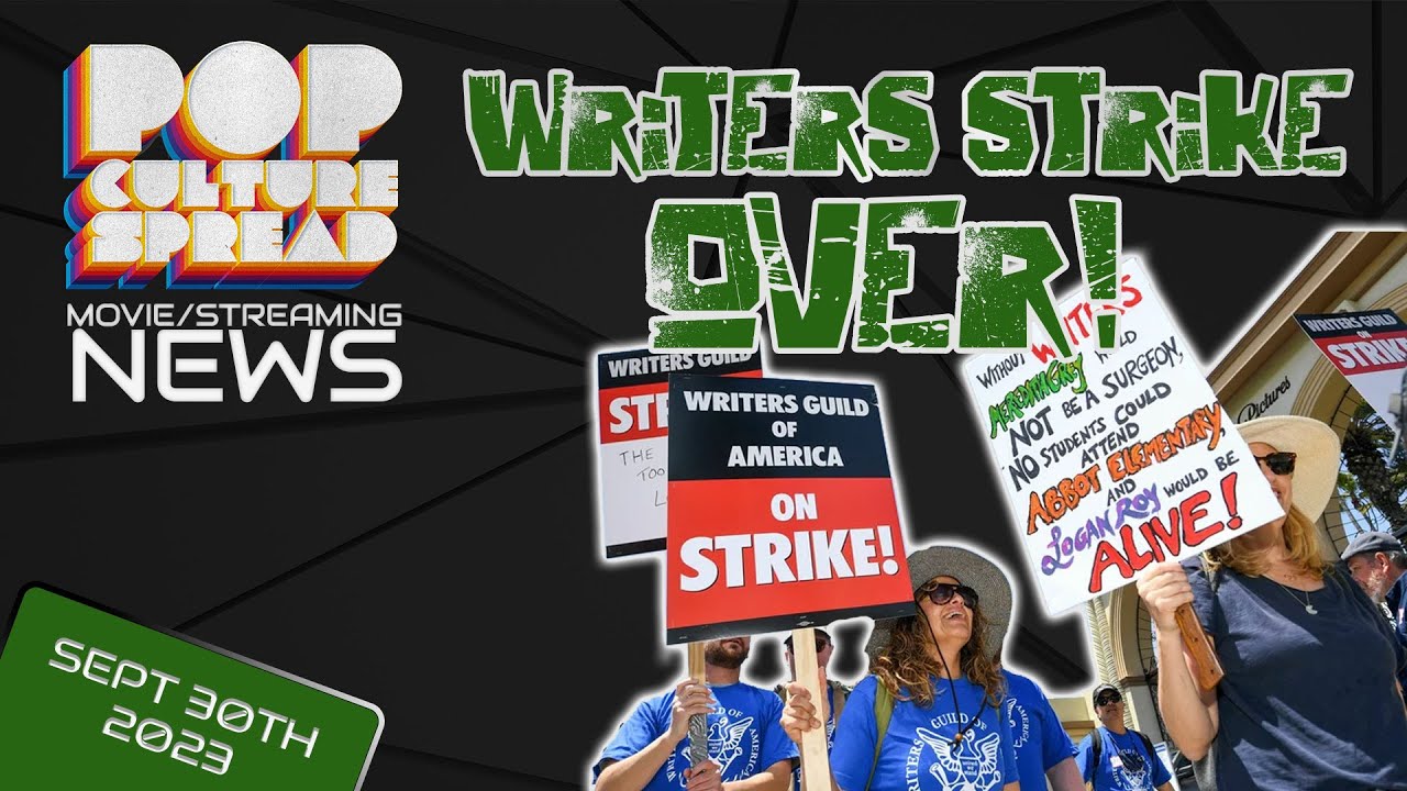 Pop Culture Spread  EP 5 : Writers Strike OVER! 