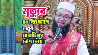 মৃত্যুর ৪০ দিন আগে মানুষ যে ৩টি স্বপ্ন বেশি দেখে !! Sheikh Fakhrul Asheki New Waz | Mrittu Niye Waz