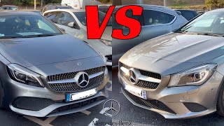 Comparatif Mercedes Classe A vs CLA, deux sœurs bien différentes !