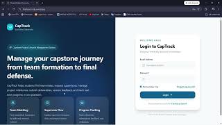 captrack project presentation