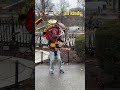 Street Musician Playing All Kinda Instrument At Once Boston Streetmusic