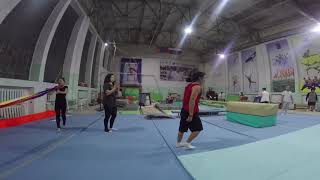 mongolian parkour freerunners training day