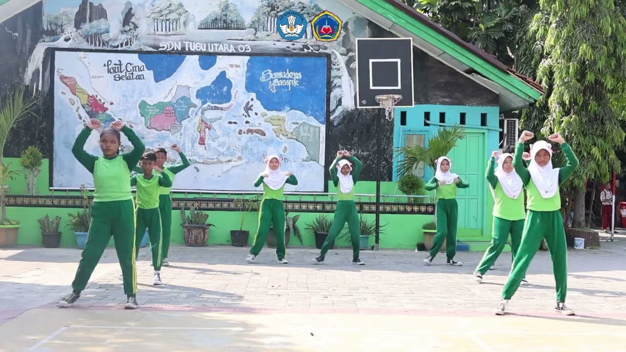Lomba Senam Anak Indonesia Hebat 2025_SDN Tugu Utara 03_DKI Jakarta