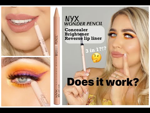 Video: NYX Slim Eye Pencil 922-Baby Pink Revisión