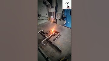 Automation Feeder welding industrial robots #weldingrobot #manipulators #robotautomation