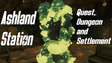 Ashland Station Part 2 | NEW Quest, Dungeon & Settlement For Fallout 4