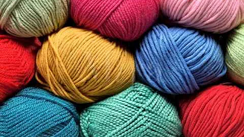 Knitting Wool & Wool Yarn Colorful Picture Collect...