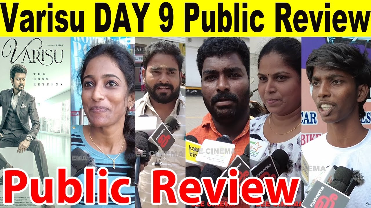 Varisu DAY 9 Public Review - Varisu Movie Review | Varisu Movie Public Review - Vijay