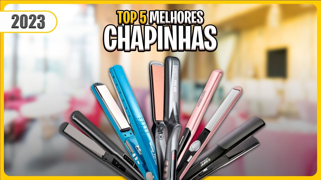 Qual Melhor CHAPINHA DE CABELO em 2023? As 5 PRANCHAS mais vendidas ...