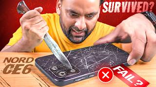 Nord CE 6 Actually PASSED IP69K 😱 — OnePlus Ne Sach Bola? Durability Test