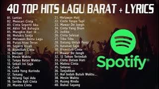 SPOTIFY TOP HITS INDONESIA 2021Of June - 40 TOP HITS LAGU BARAT 2021